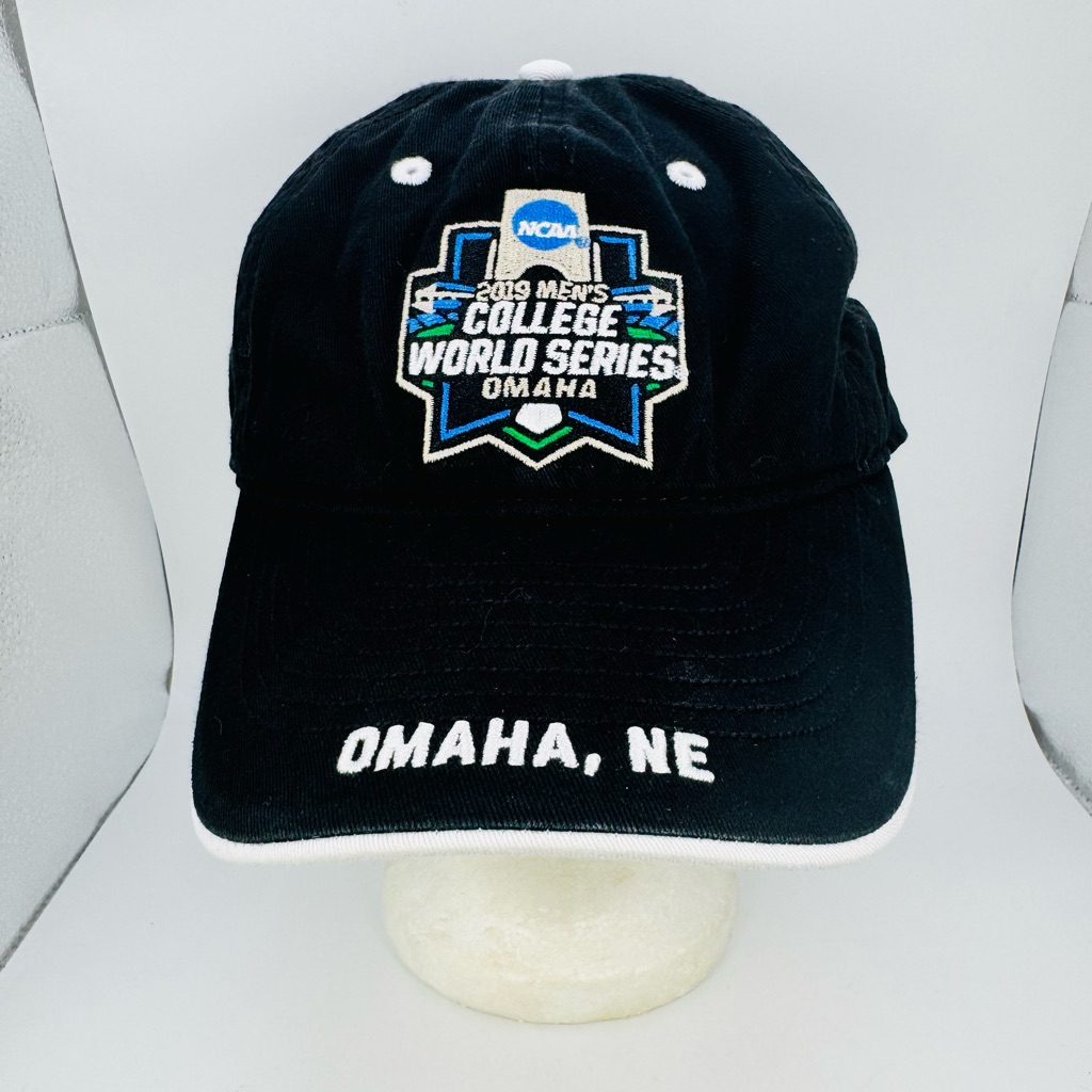 Ncaa College World Series Baseball Hat 2019 Omaha Ne Strapback Cap Mens Black Ncaa College World Series Baseball Hat 2019 Omaha Ne Strapback Cap Mens Black